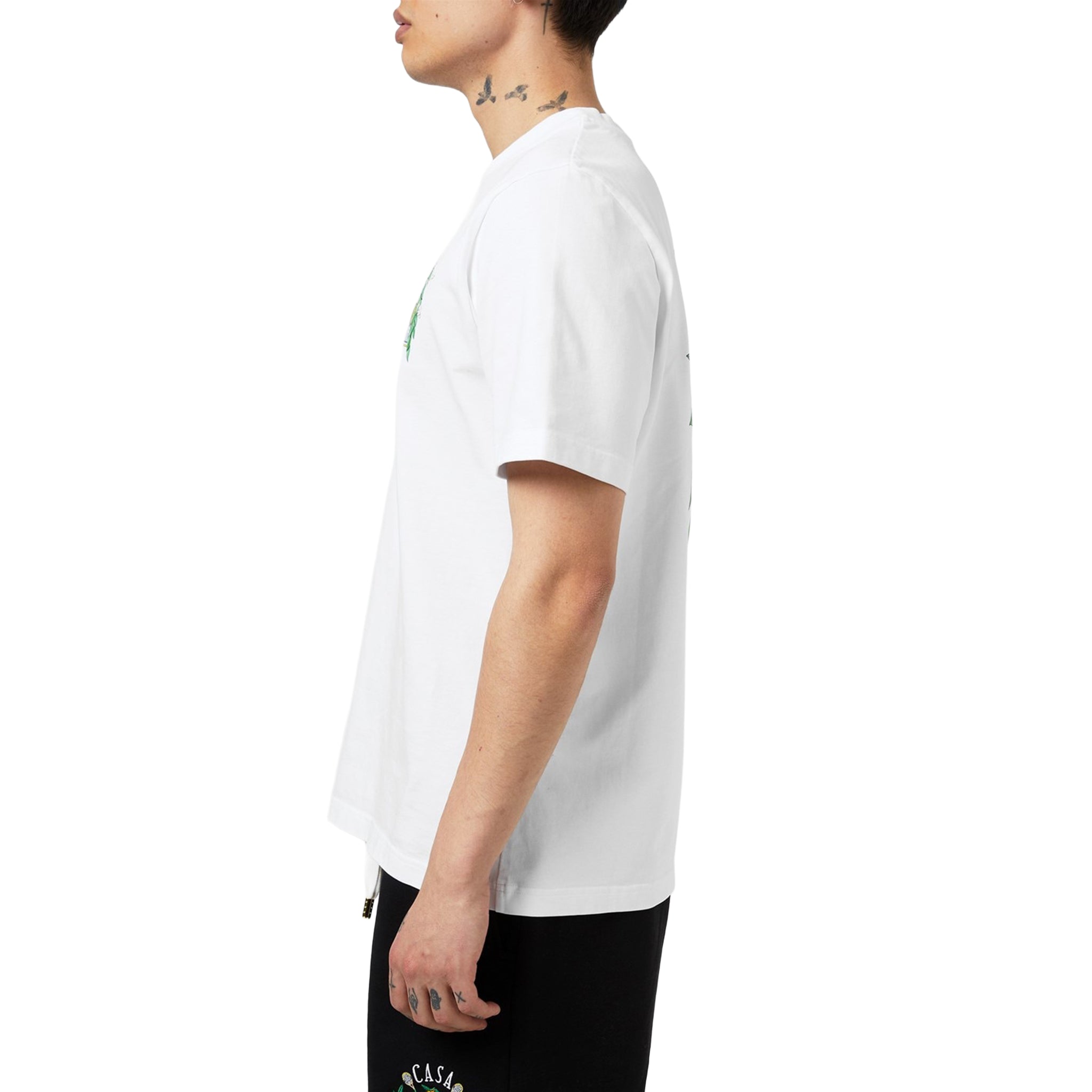 Casablanca L'Arche Tennis Club Graphic White T Shirt